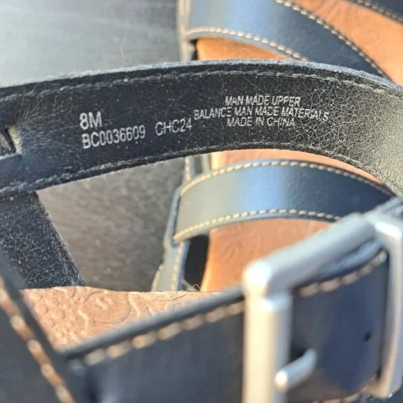 BOC Faux Leather Sandals - Picture 8 of 8